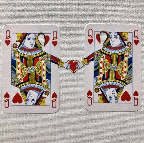 Happy Valentine’s Day! “Beat as One (Queen and Queen)” by Elmo Hood here. Elmo Hood A.K.A. Elliot Ho