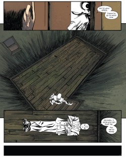 towritecomicsonherarms:Moon Knight #4