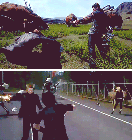 solar-chan:“That’s what i call teamwork” - Gladiolus Amicitia Final Fantasy