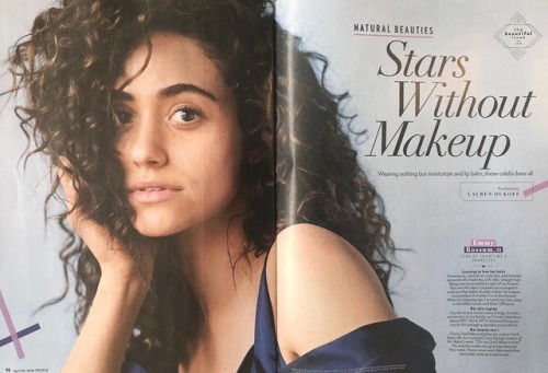 emmy @people Most Beautiful Issuetotally bare face 