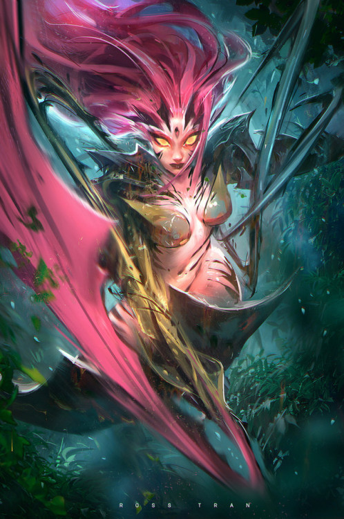  ZYRA!Ross Tran https://www.artstation.com/artwork/o06Nm