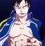 olivierarmstrongs-deactivated20:  13 Days of Brotherhood ➞ Day One: Favorite male character - Roy Mustang [¼] 