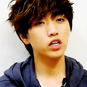 jinkeu:     The way Sandeul talks (｡ノ♡‿♡｡)ノ    