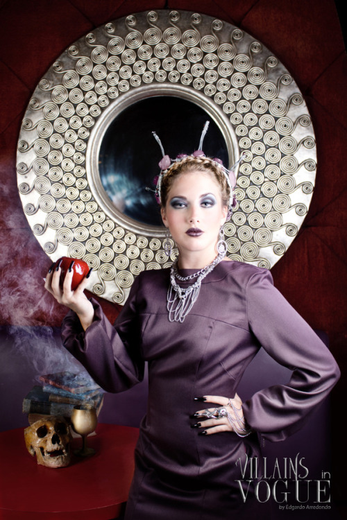 fairytalemood:  “Villains in Vogue” by Edgardo Arredondo 