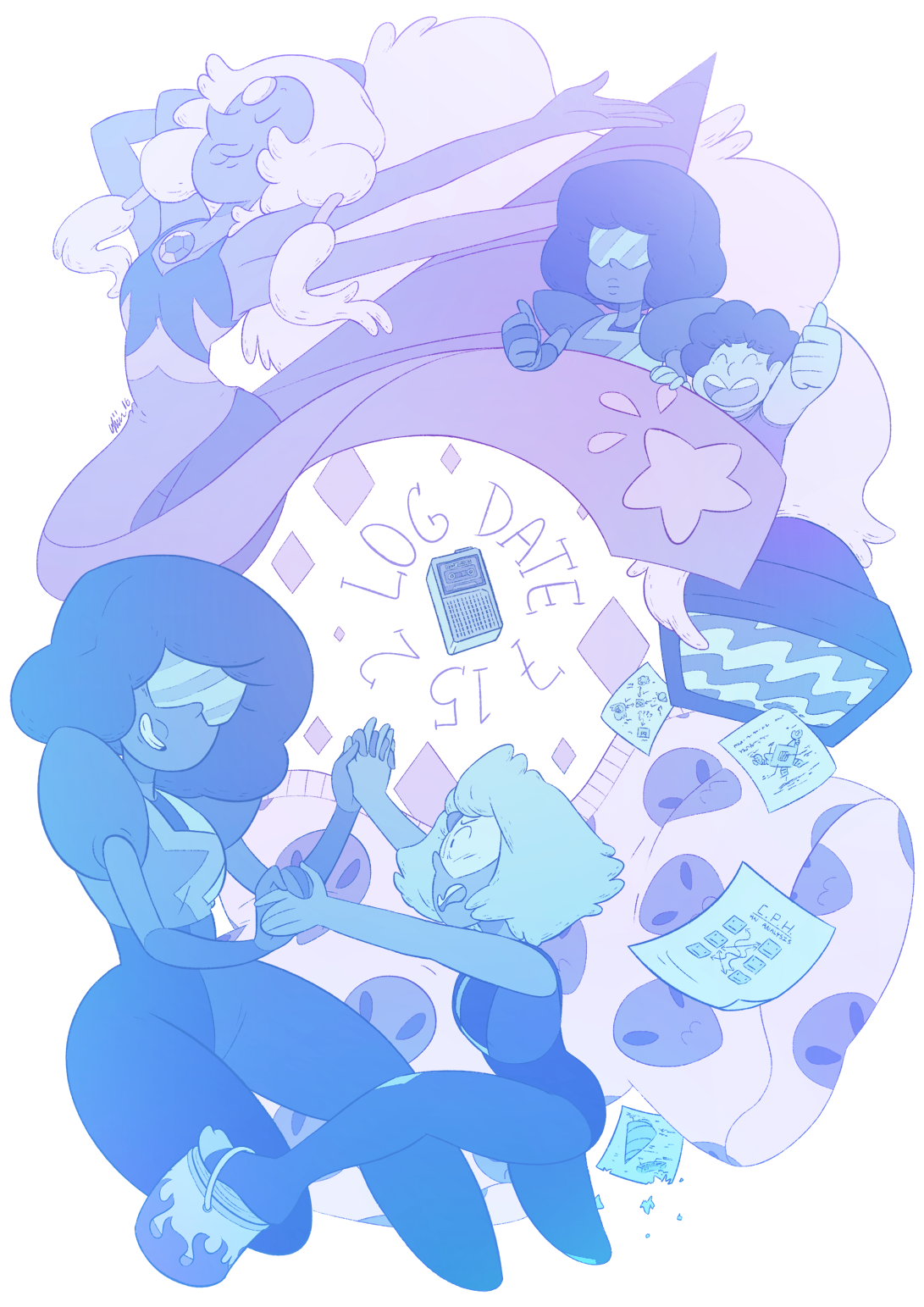 ohseagull:  Stevenbomb: Episode IV - A New Crystal Gem  (10,000 followers?! Thank