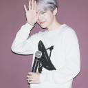likelike-love:  Baekhyun finding a heart, picking it up and bouncing off like MarioPlus: