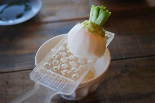 Daikon Oroshi (Grated Daikon Radish) - Japanese EncyclopediaDaikon oroshi, otherwise known as grated