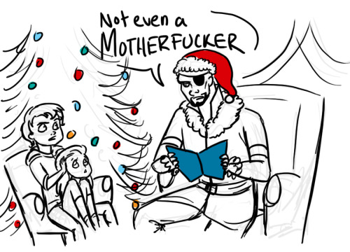 ask-the-odd-family-from-asgard: not even a motherfucker [merry EXTREMELY LATE christmas everyone 8D]