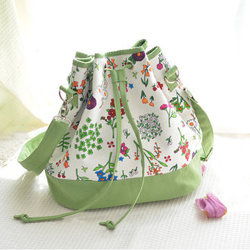 littlealienproducts:Floral Drawstring Bag from Banggood sweet!