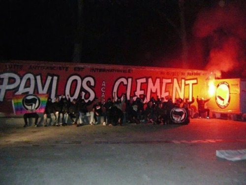 Some more murals in memory of Clement Meric, an 18 year old antifascist activist murdered by nazi bo