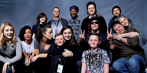 reedusmcbridedaily: TWD Cast at Walker Stalker Con London 2016