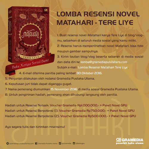 Lomba menulis cerpen 2017 gramedia