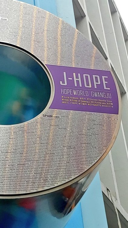 THIS IS SO WHOLESOME! HOBI WISHED TO SOMEDAY BE HIS HOMETOWN’S PRIDE AND TODAY HE GOT HIS OWN SCULPT