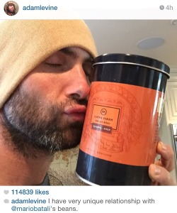 iheartadamlevine:  I really can’t even with him anymore. 