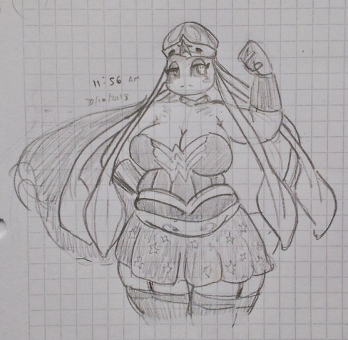 wonder woman ghastgirl because halloween i suppose??