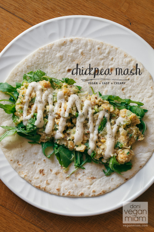 veganinspo:  Creamy Chickpea Mash