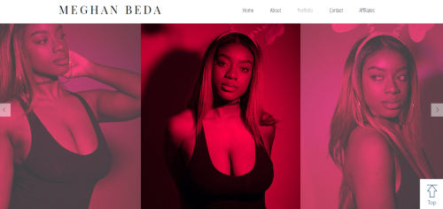 meghanbeda:  My online modeling portfolio is finally done! Now you can find all of my pics in one place as well as keep up with me. So excited to be sharing this with you. Check out my site at meghanbeda.com. Thank you for your support!