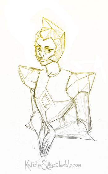 katietheslayer:  More doodles from my sketchbook~ I wanted to try drawing the Diamonds
