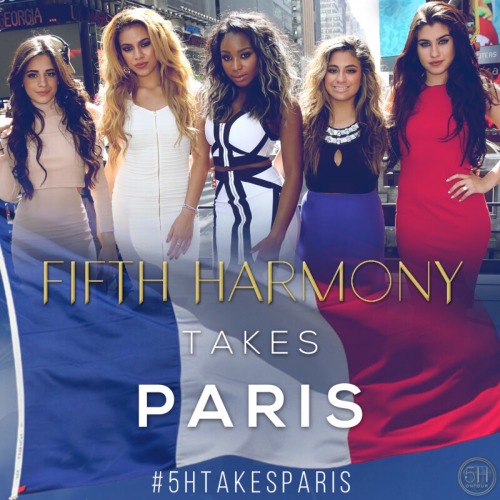 Today is the last day of the tour and Fifth Harmony want to share it with you, Paris! Are you ready?