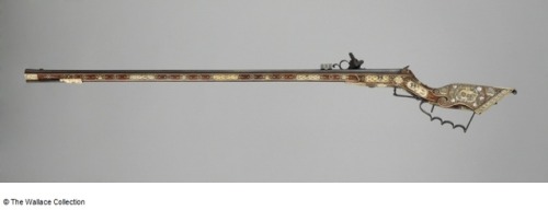 Wheel-lock tschinke originating from Silesia, mid 17th century.from The Wallace Collection