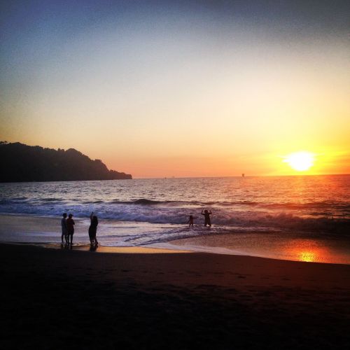 San Francisco may be experiencing growing pains these days, but the sunsets remain ever beautiful on Baker Beach.