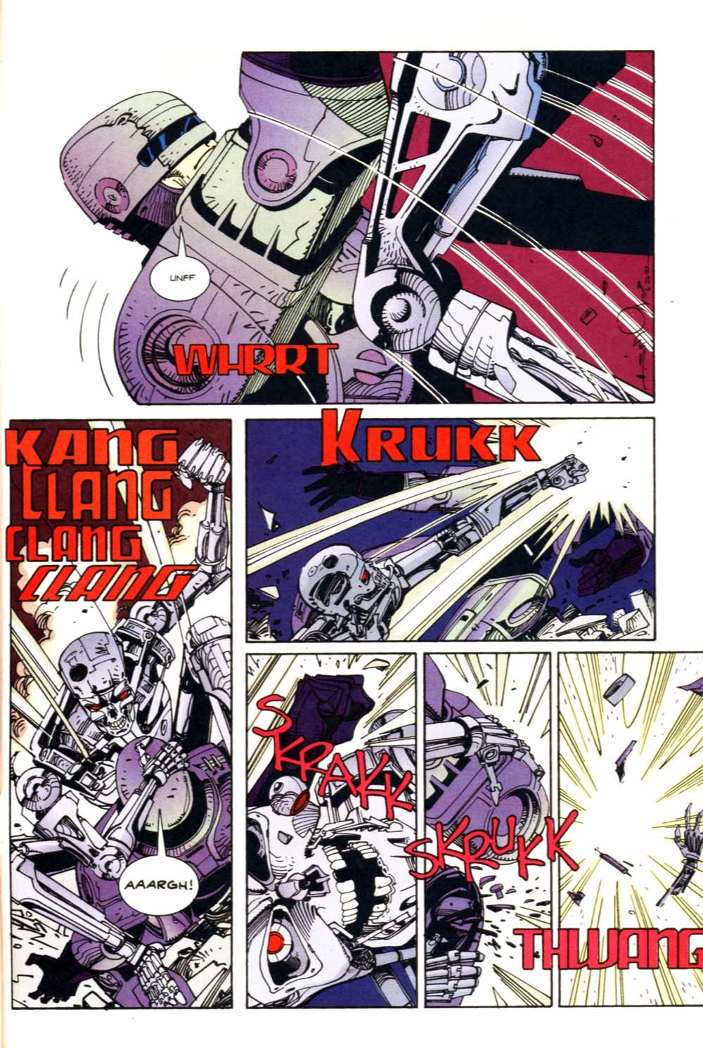 Robocop Versus The Terminator Comic Book #2 Dark Horse 1992 NEAR MINT NEW UNREAD 