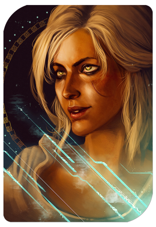 pandemoniumartworks:The Elder Blood, Ciri Tarot card