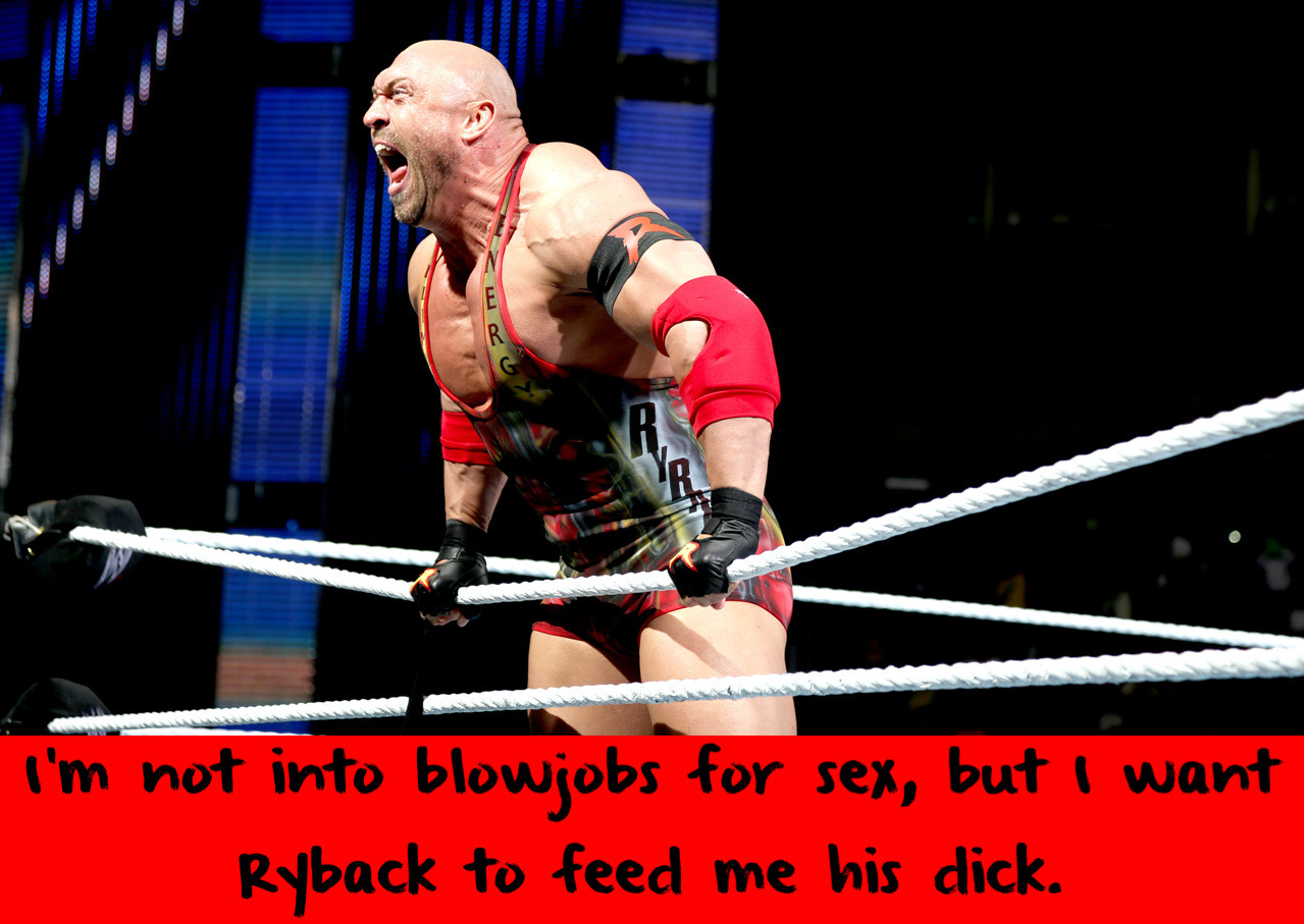 wwewrestlingsexconfessions:  I’m not into blowjobs for sex, but I want Ryback to