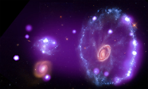 photos-of-space:Cartwheel Galaxy