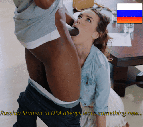 Porn Russian bitch who loves black dicks photos