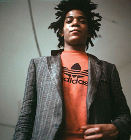 twixnmix:    Jean-Michel Basquiat photographed