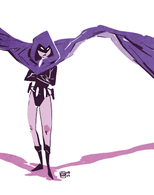 XXX anordinaryadventurer: I draw Raven a lot…perhaps photo