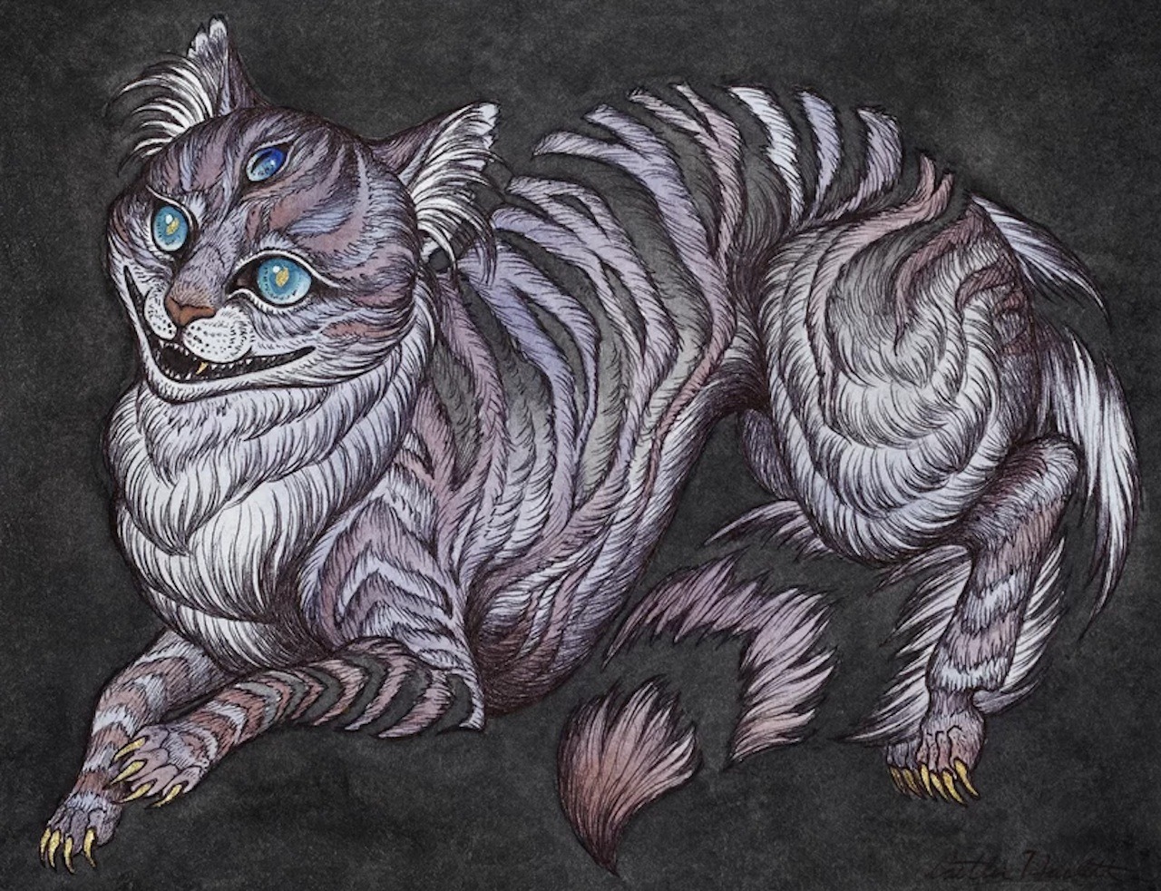 pixography:  Caitlin Hackett ~ &ldquo;Cheshire Cat&rdquo;, 2014 