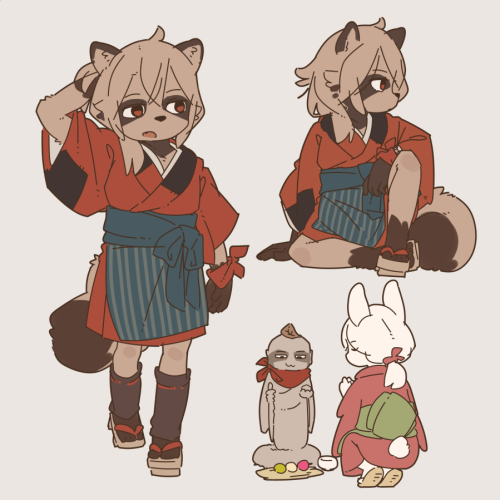 fox and raccoon dog