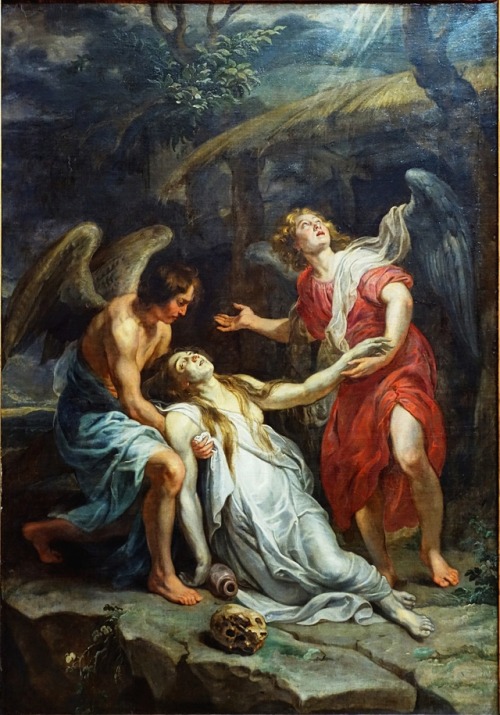 Peter Paul Rubens - St Mary Magdalene in Ecstasy 1619 / oil on canvas / 295 cm × 220 cm / Palais des