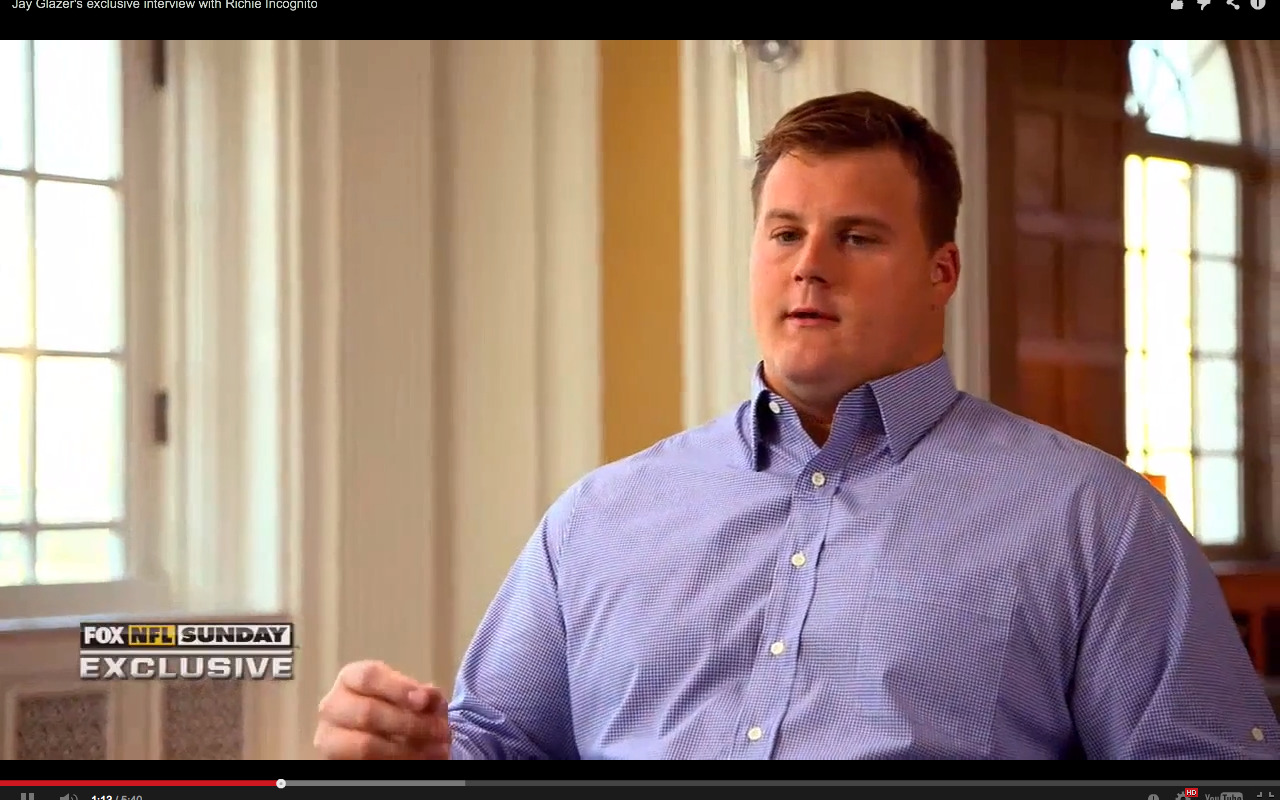 dadsnme:  MANNN Richie Incognito of the Miami Dolphins is fucking amazing!!! 