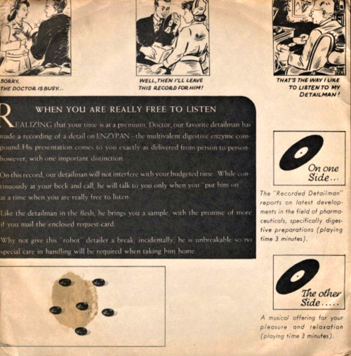 vinylespassion:  The Recorded Detailman. 