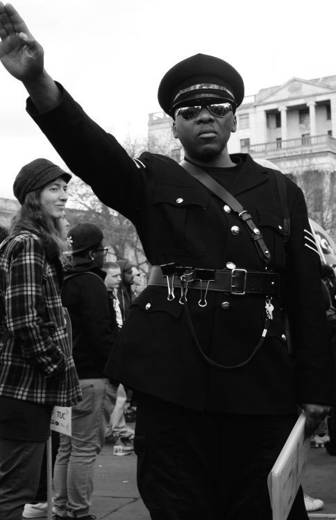 ProtestPhotographed March 2014, Trafalgar Square London