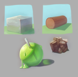 A bunch of material study