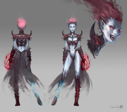 Evelynn redesign by Fesbra by Fesbraa 