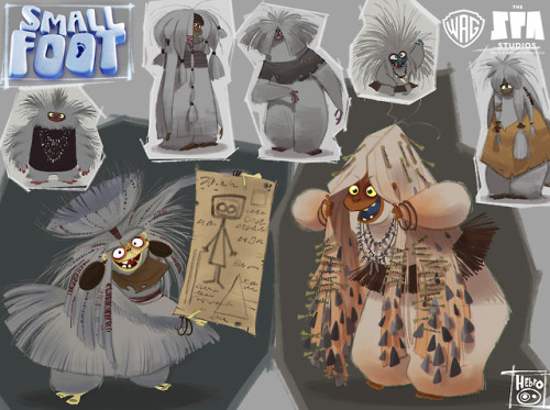 hebrocharacterdesign:SMALLFOOT 2012-2013