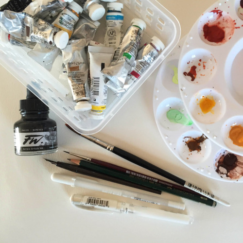 vanessamakesthings: 16 TIPS FOR USING WATERCOLOR (THE VANESSA WAY!) The other day @noradove asked me