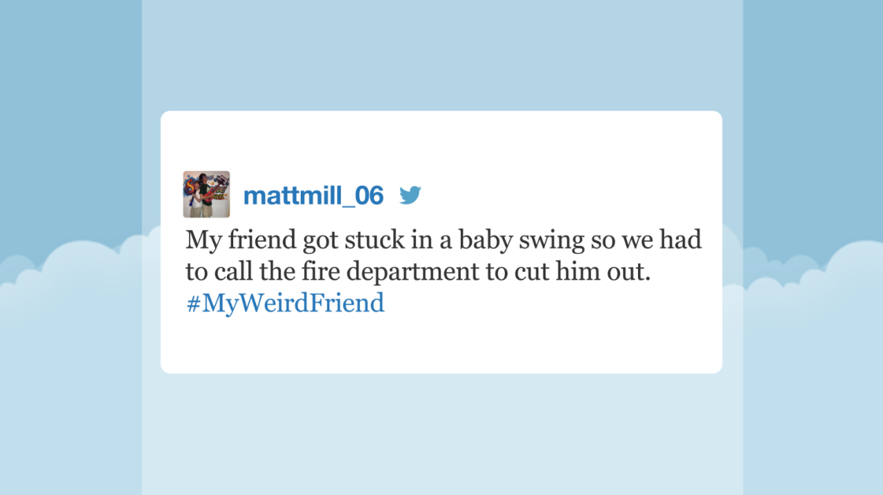fallontonight:  ICYMI: Jimmy reads his favorite #MyWeirdFriend tweets! 
