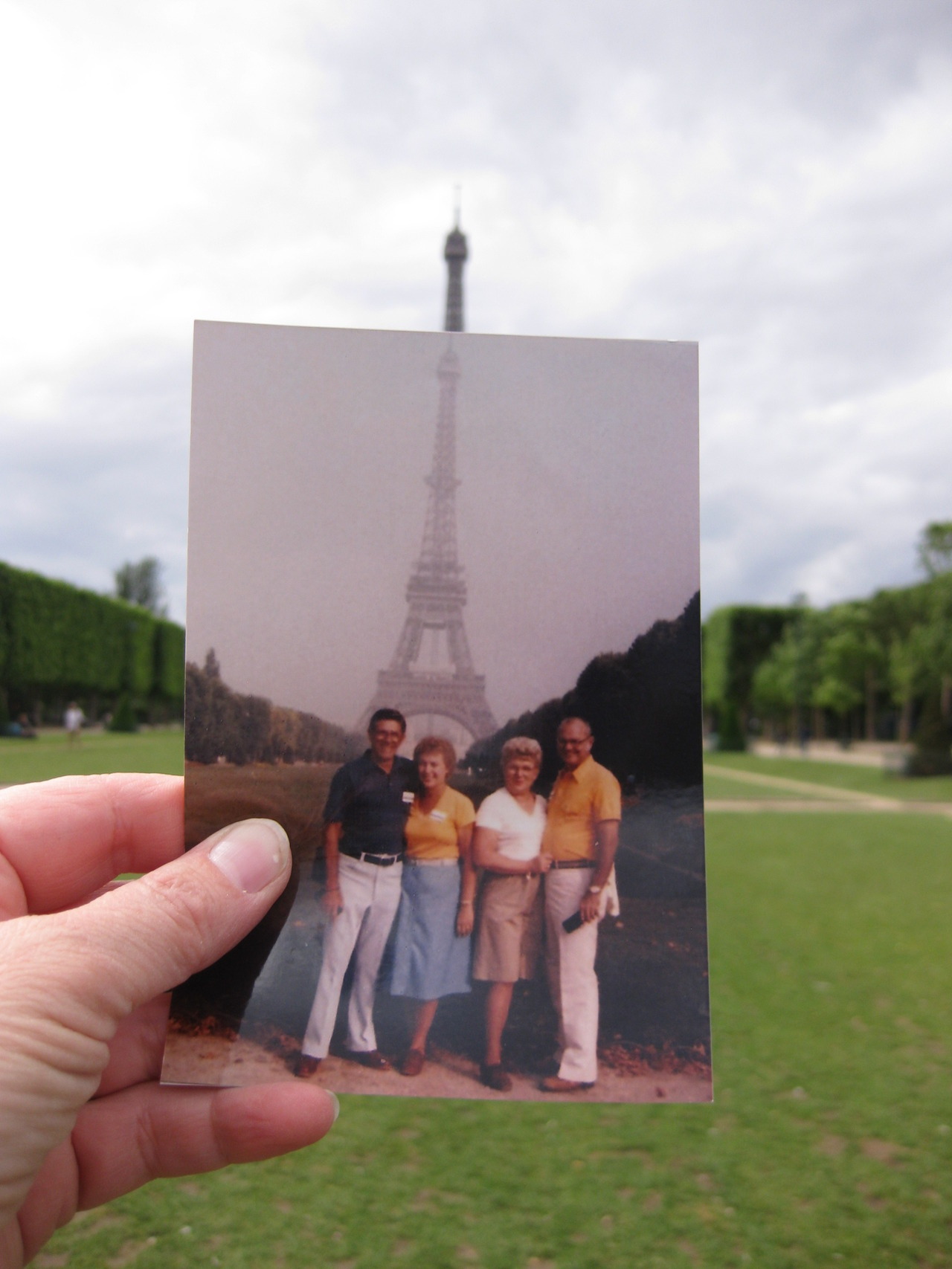 Dear Photograph,
30 years ago my parents took the trip of a lifetime with their two best friends. As I look at their faces in this picture, I can imagine the wonderful times that they shared together. This summer I had the chance to stand in that...