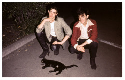 tomakeyounervous:  Nick Cave &amp; Rowland S. Howard 