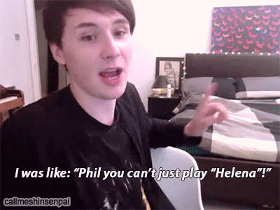 callmeshinsenpai: much flustered, very sputtering, all caused by Phil