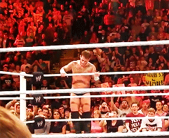 straightedgedpunk:  CM Punk mocks Roman Reigns fall