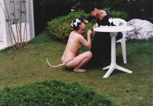 modern-air-travel:I really do enjoy an afternoon of petgirl training… I especially enjoy watching the humiliation on my slave’s face as I make her pee outside on a leash. 😍