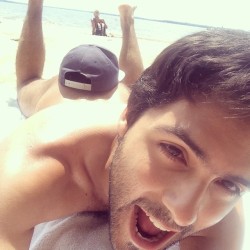 kcalron:  BEACH DAY!!! #nudebeach #oka #gayboy