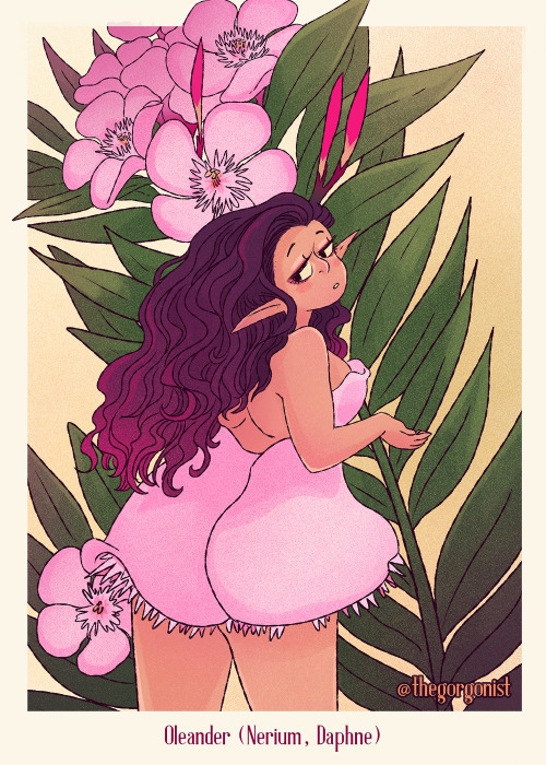 Day 18 is Oleander! Another glamorous but dangerous favorite from my California childhood. Really mi